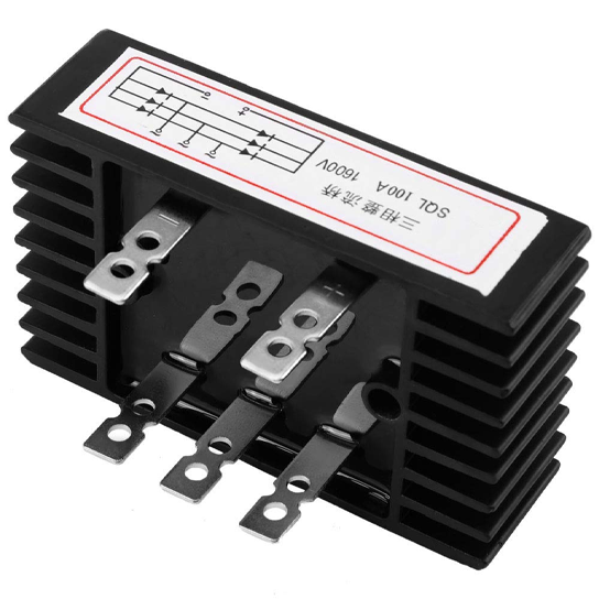 SQL100A 1600V Three Phase Diode Bridge Rectifier